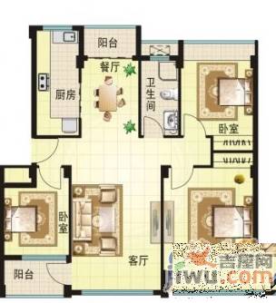 红谷世纪花园5室2厅2卫217㎡户型图