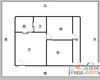 三经路3室2厅1卫154㎡户型图