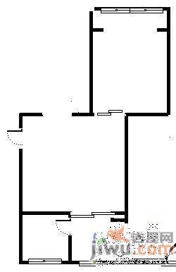 子固路2室1厅2卫户型图