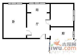 子固路2室1厅2卫户型图