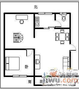 隆兴小区5室2厅2卫138㎡户型图