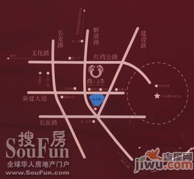 都市未来花园位置交通图图片