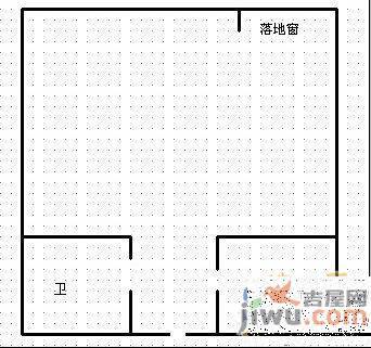 坝口巷2室1厅1卫49㎡户型图