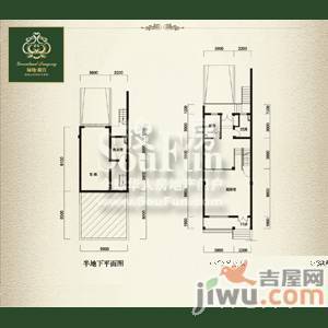 绿地兰宫别墅普通住宅178.9㎡户型图