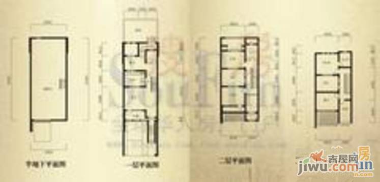 绿地兰宫别墅普通住宅249.4㎡户型图