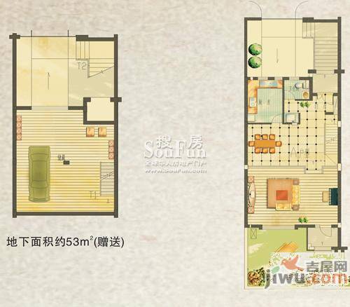 绿地兰宫别墅普通住宅249.4㎡户型图