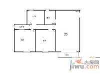 华府天地3室2厅1卫116㎡户型图