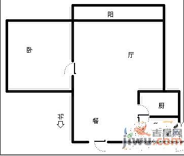 厚德花园3室2厅2卫140㎡户型图