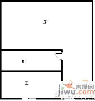 井冈山大道江东小区3室2厅1卫109㎡户型图