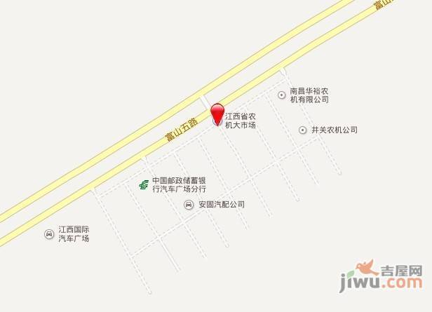 江西省农机大市场位置交通图图片