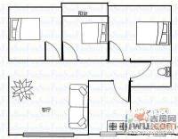 新竹小区3室2厅1卫户型图