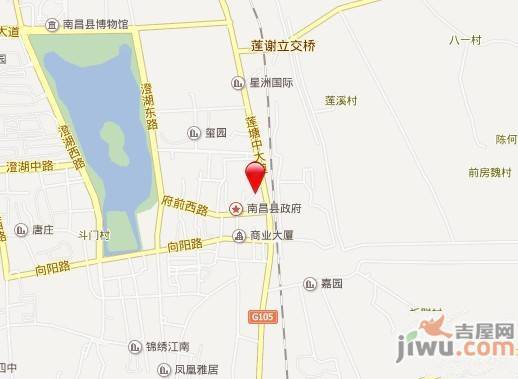 南昌县公安局宿舍位置交通图图片