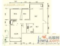 上水巷2室2厅1卫75㎡户型图