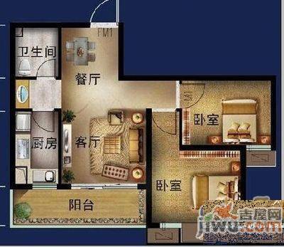 怡湖花园7室4厅3卫176㎡户型图