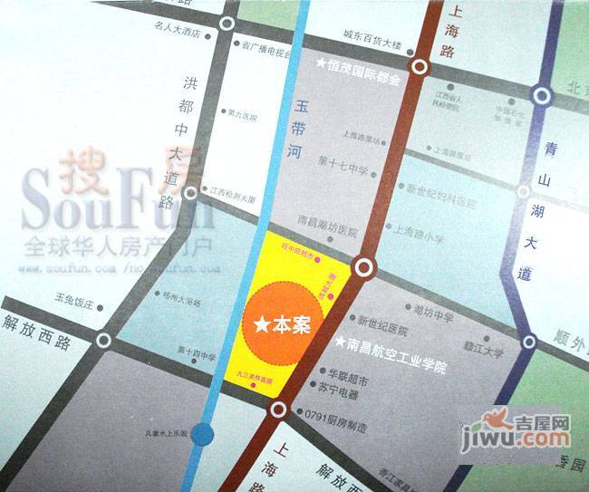 上海故事位置交通图图片