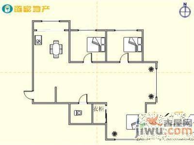 阳光小筑4室2厅2卫154㎡户型图