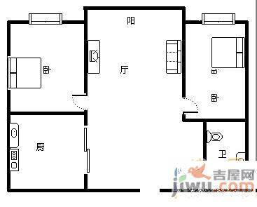 普瑞花园3室2厅2卫166㎡户型图