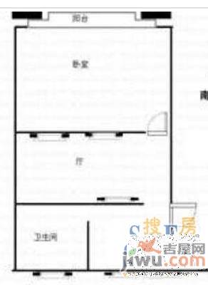 西上渝亭3室2厅2卫120㎡户型图