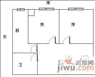 蓝天雅居4室2厅2卫113㎡户型图