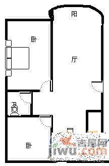 恋恋象湖3室2厅2卫122㎡户型图