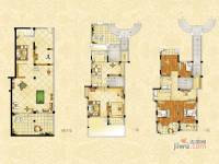 东方海德堡4室3厅3卫180㎡户型图