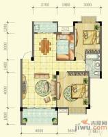 正荣大湖之都2室2厅1卫84.2㎡户型图