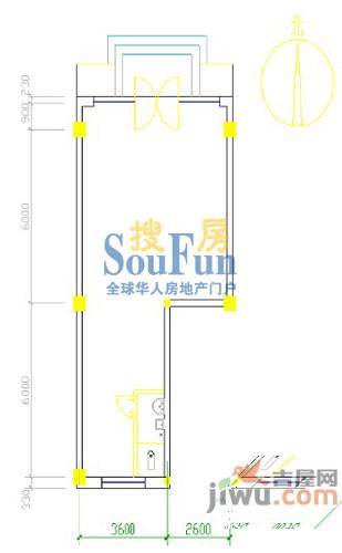 百旺家园普通住宅131.8㎡户型图