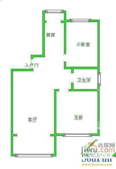 正泰永乐园3室2厅1卫102㎡户型图