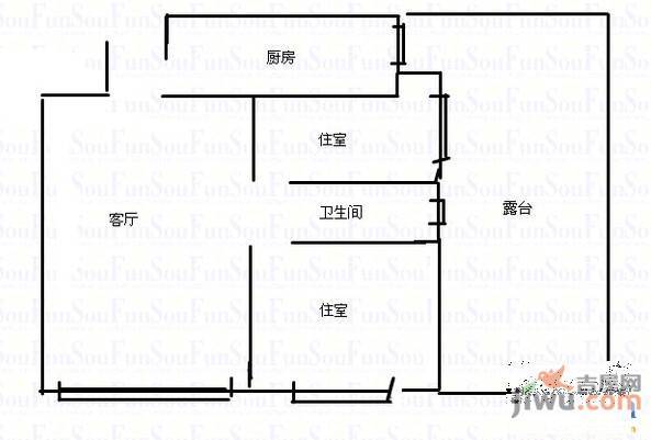 泰隆馨凤园3室2厅2卫153㎡户型图