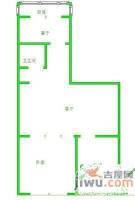 教培楼2室1厅1卫户型图