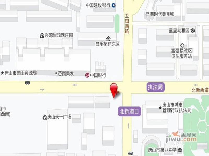 凤城国贸位置交通图图片