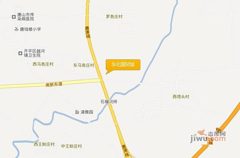 华北国贸城位置交通图图片