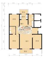 凤凰春城3室2厅2卫135.9㎡户型图