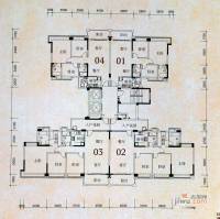 中澳世纪城3室2厅2卫141㎡户型图