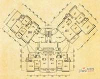 中澳世纪城4室2厅2卫178.9㎡户型图