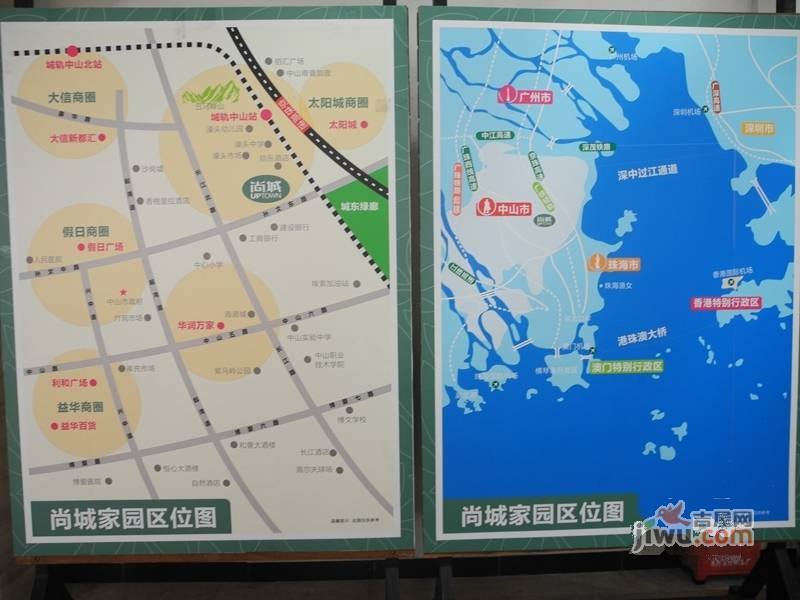 尚城位置交通图图片