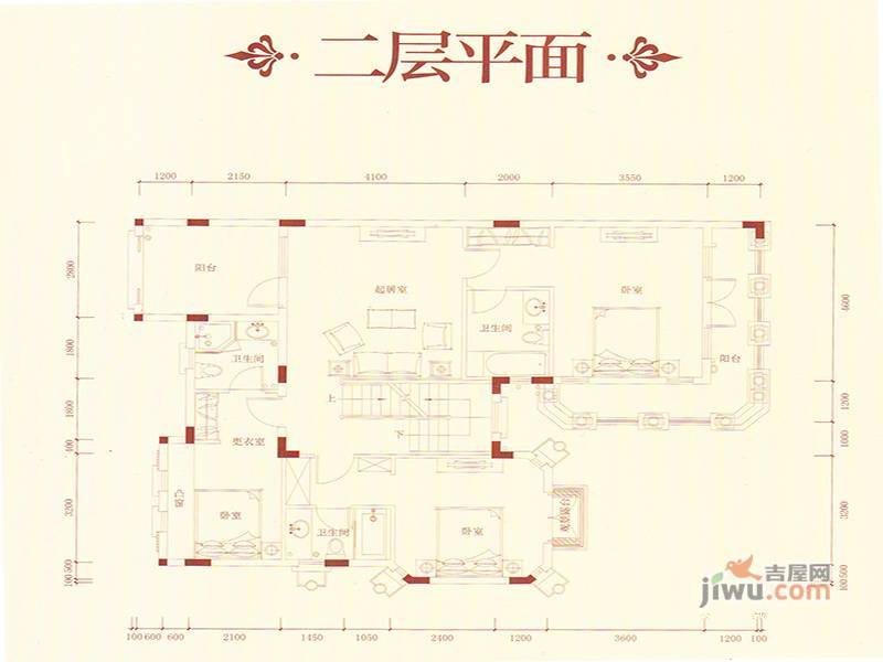 朗润园普通住宅287㎡户型图