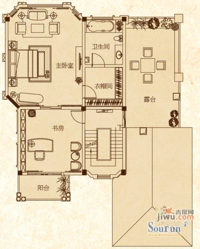 桂林奥林匹克花园2室0厅1卫100.9㎡户型图