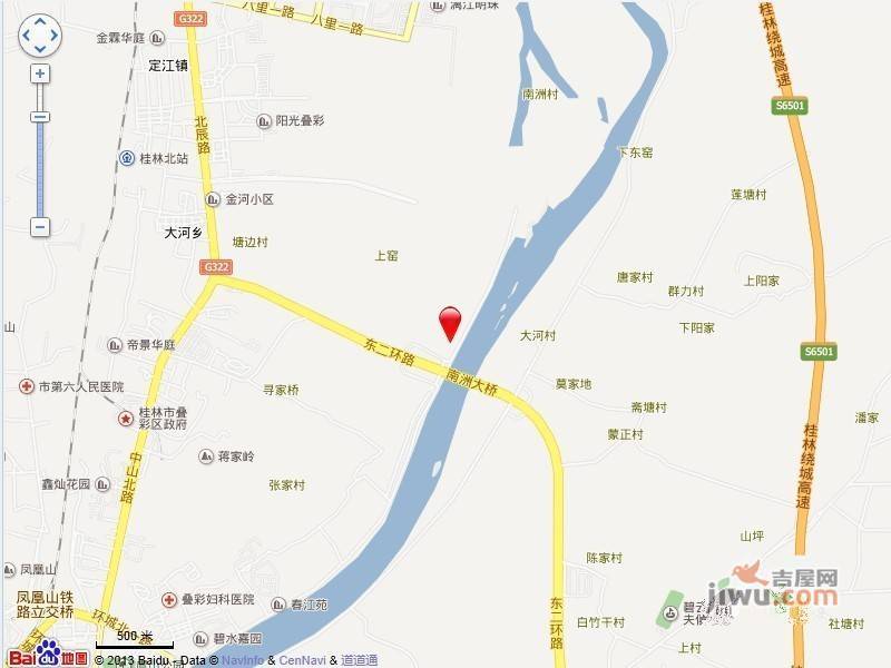 桂林国奥城别墅位置交通图图片