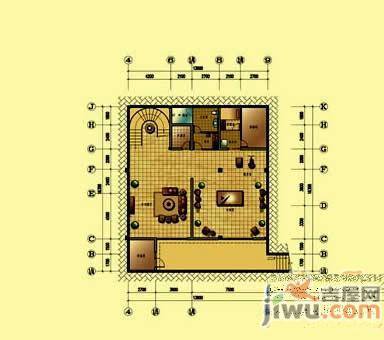 棠溪人家普通住宅46㎡户型图