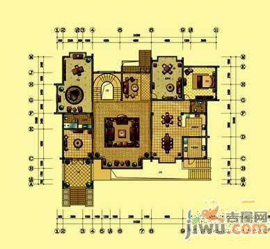 棠溪人家普通住宅46㎡户型图