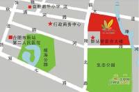 香江生态名郡位置交通图图片