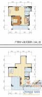 永华怡然居普通住宅144.2㎡户型图