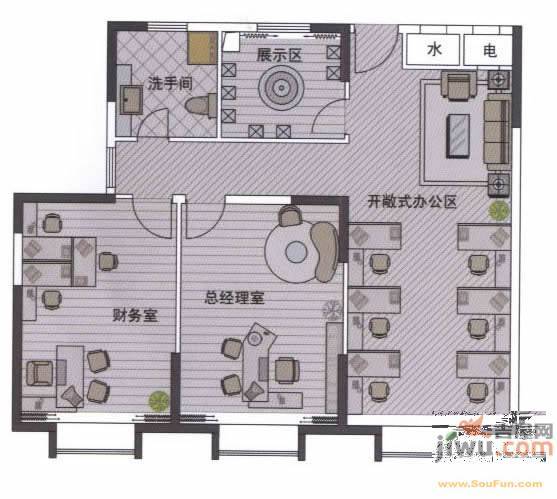 丰乐世纪4室0厅1卫120.8㎡户型图