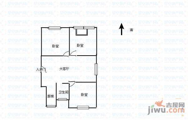 中环东方名景4室2厅2卫142㎡户型图