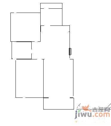 瑞格上海时代广场3室3厅2卫154㎡户型图