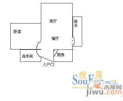 绿怡居3室2厅2卫110㎡户型图