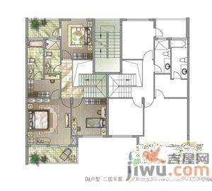 漕冲花园2室2厅1卫91㎡户型图