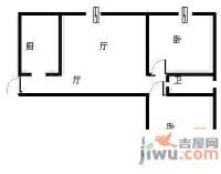 凤凰城桂香堤岸2室2厅1卫99㎡户型图