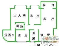 大鹏悦阳华庭3室2厅1卫户型图